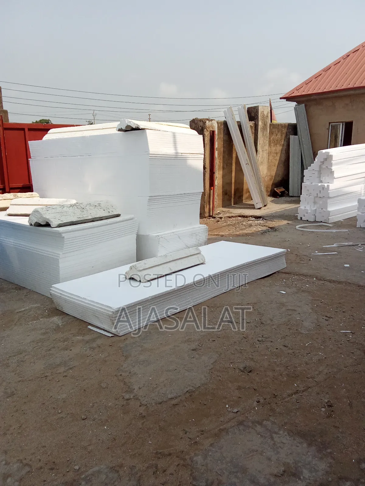 Polystyrene Parapet and Board