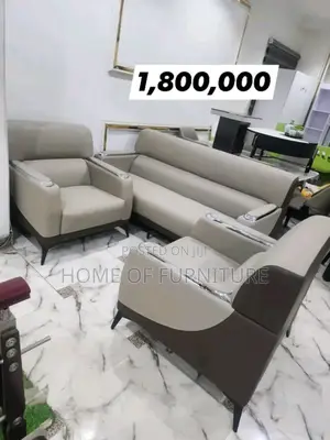 Turkey Made 5-Seater Visitor Sofa – Commercial Reception Waiting Chair