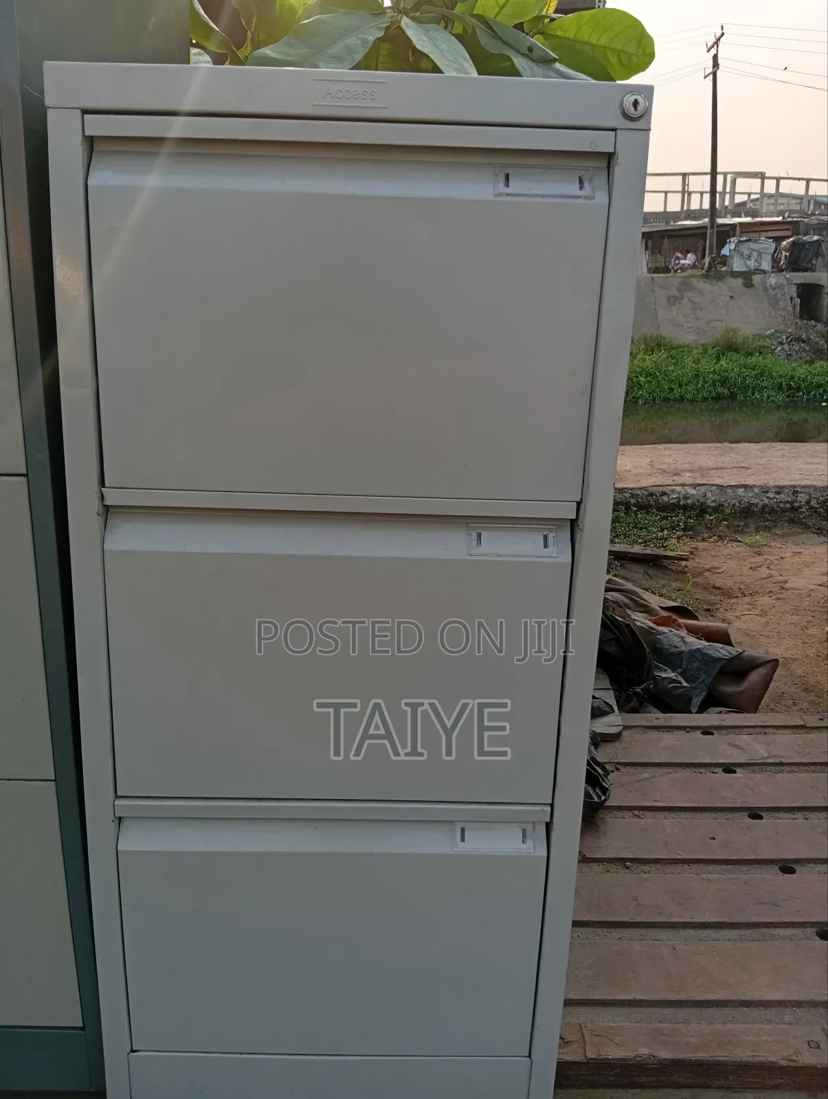 Iron File Cabinet