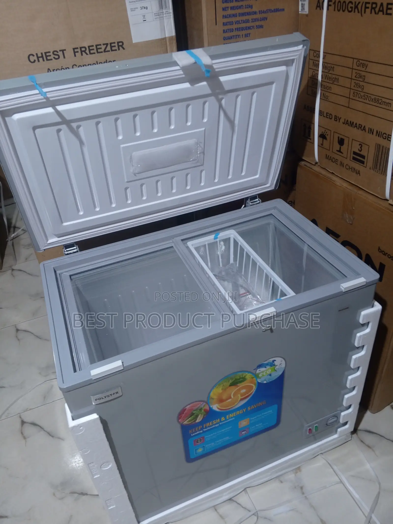 Low Power Consumption Polystar Pv-Cf322gl Freezer