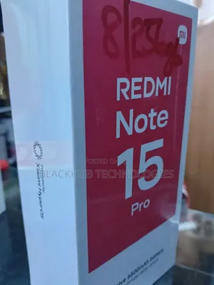New Xiaomi Redmi Note 15 Pro 256 GB Black