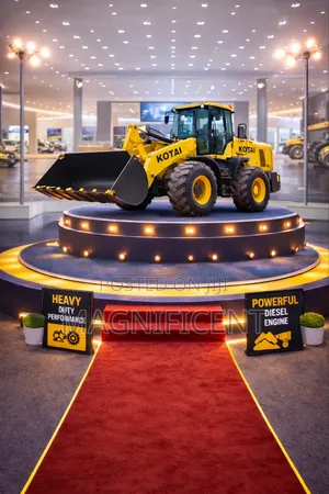 Kotai 5 Tons Wheel Loader Payloader Heavy Duty Construction Machine 