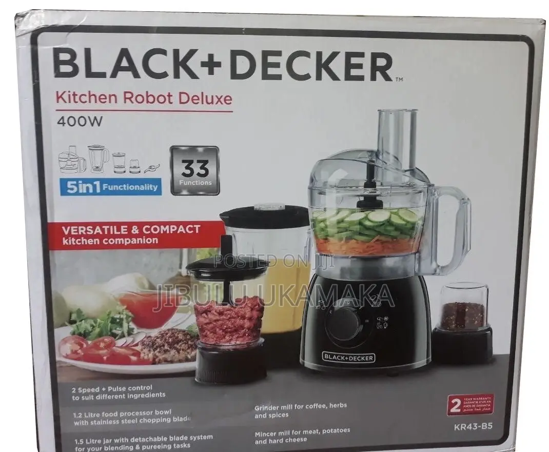 Black and Decker Food Processor Fx650-B5