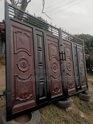 Fineless Iron Gate Open Door