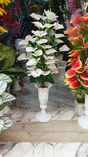 Lily Flower and Vase Available