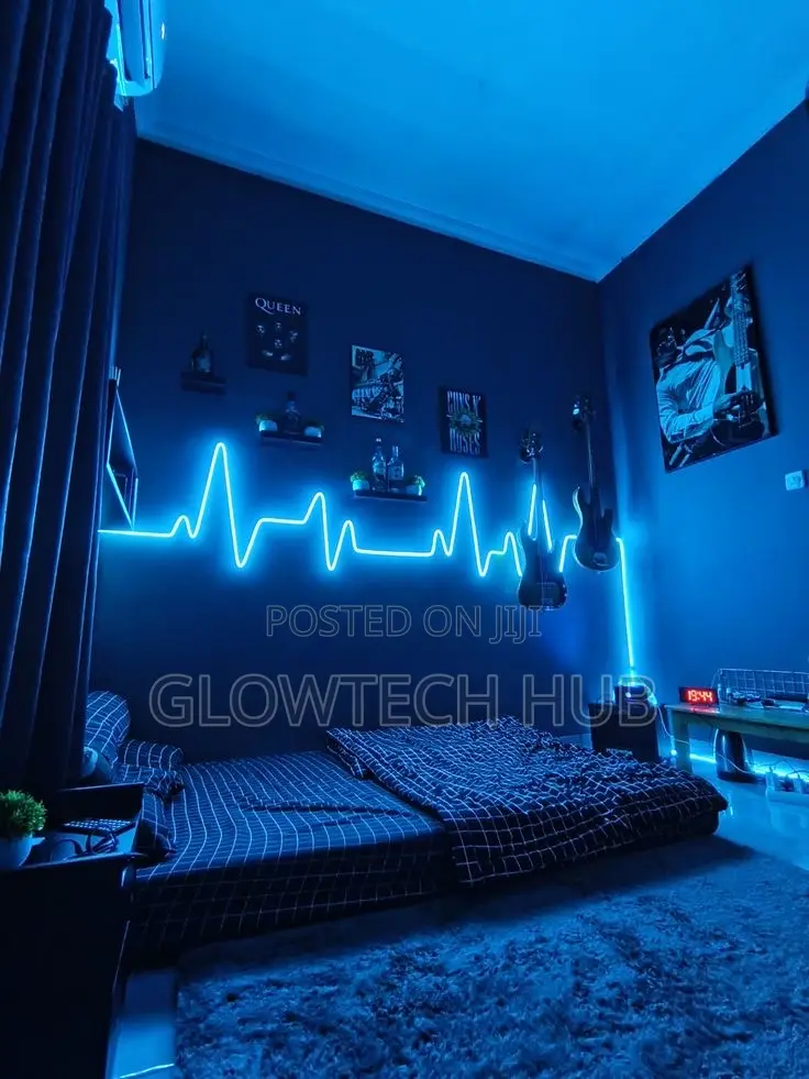 Bedroom Neon Lights Decorating