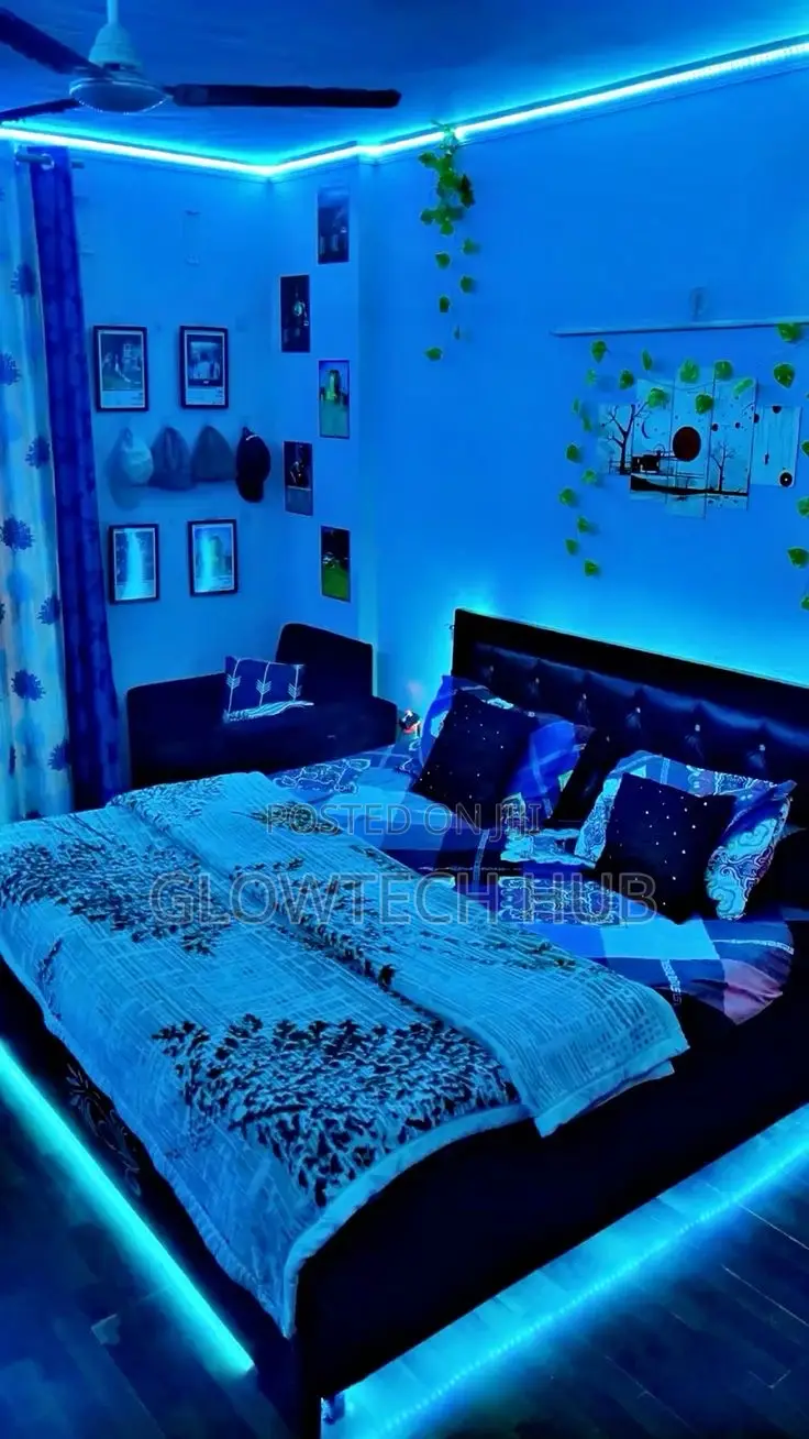Bedroom Neon Lights Decorating