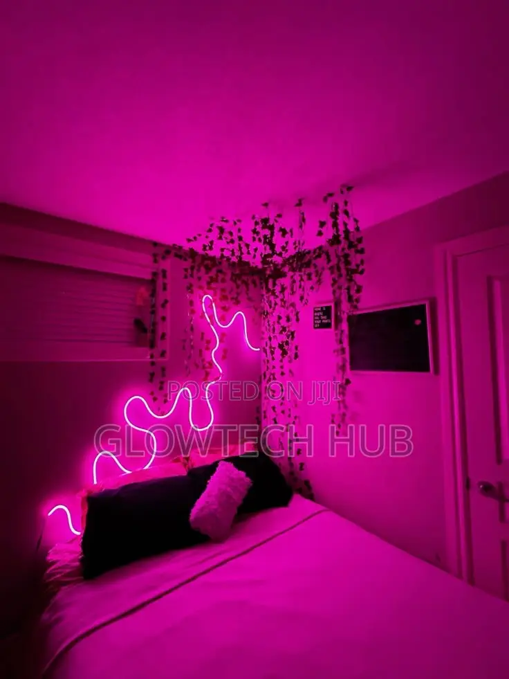 Bedroom Neon Lights Decorating