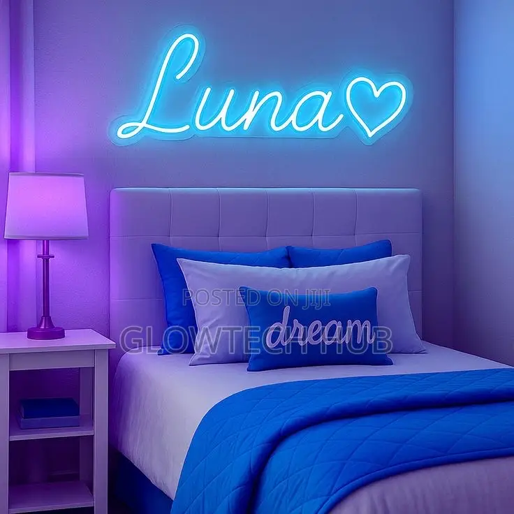 Bedroom Neon Lights Decorating