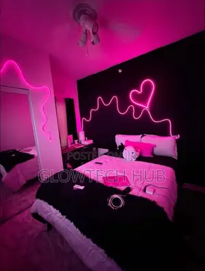 Bedroom Neon Lights Decorating