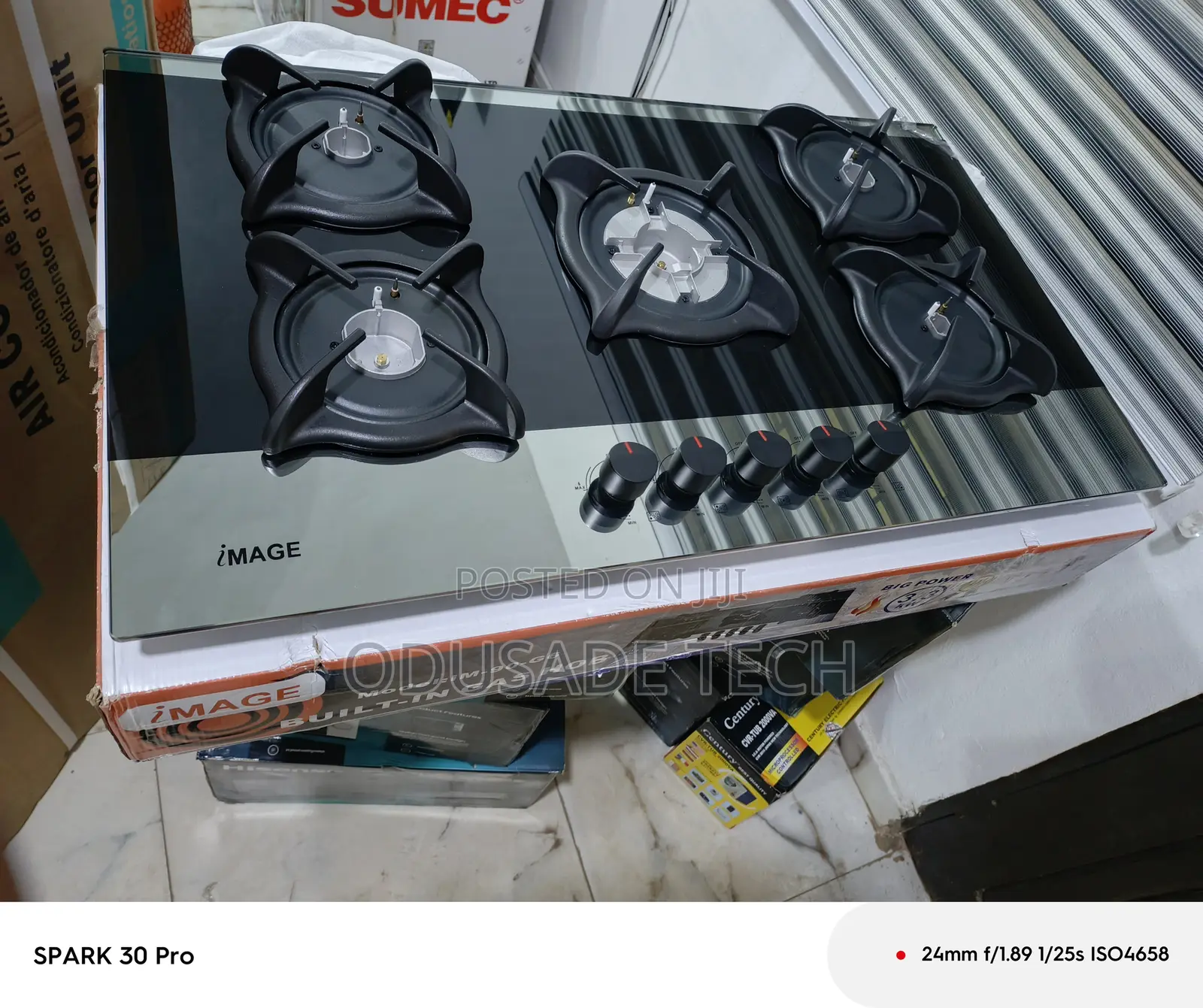 Image Im-90-G6 Gas Cooker – Strong Frame
