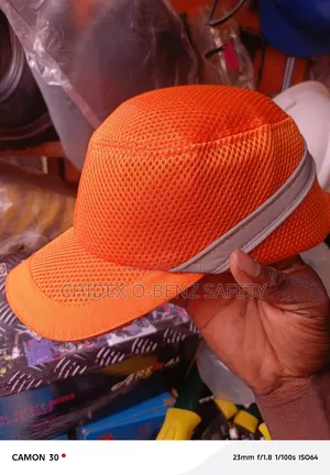 High Visibility Safety Bump Cap Orange