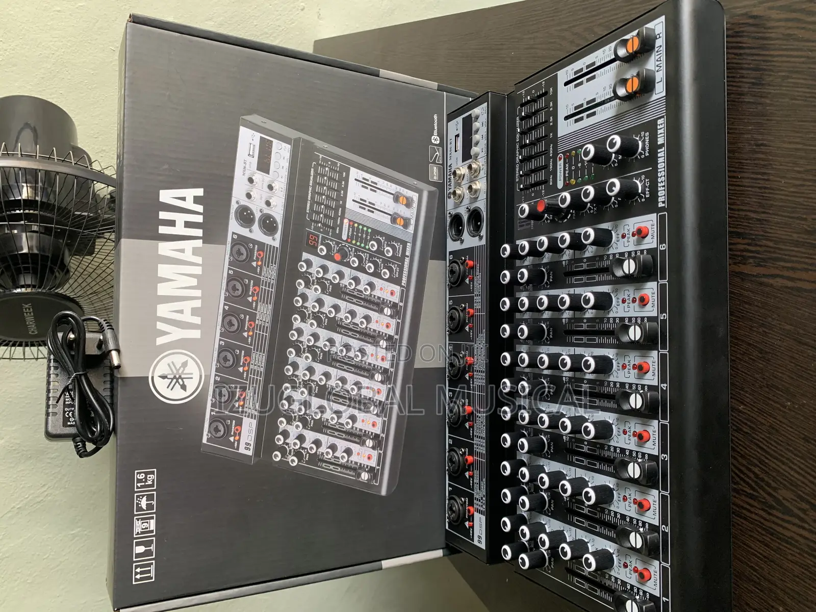 Yamaha Mx06-Bt Mixer Console With Equalizer