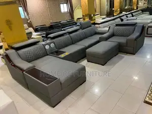 L-Shape Sofa – Corner Sectional Couch for Living Room or Office