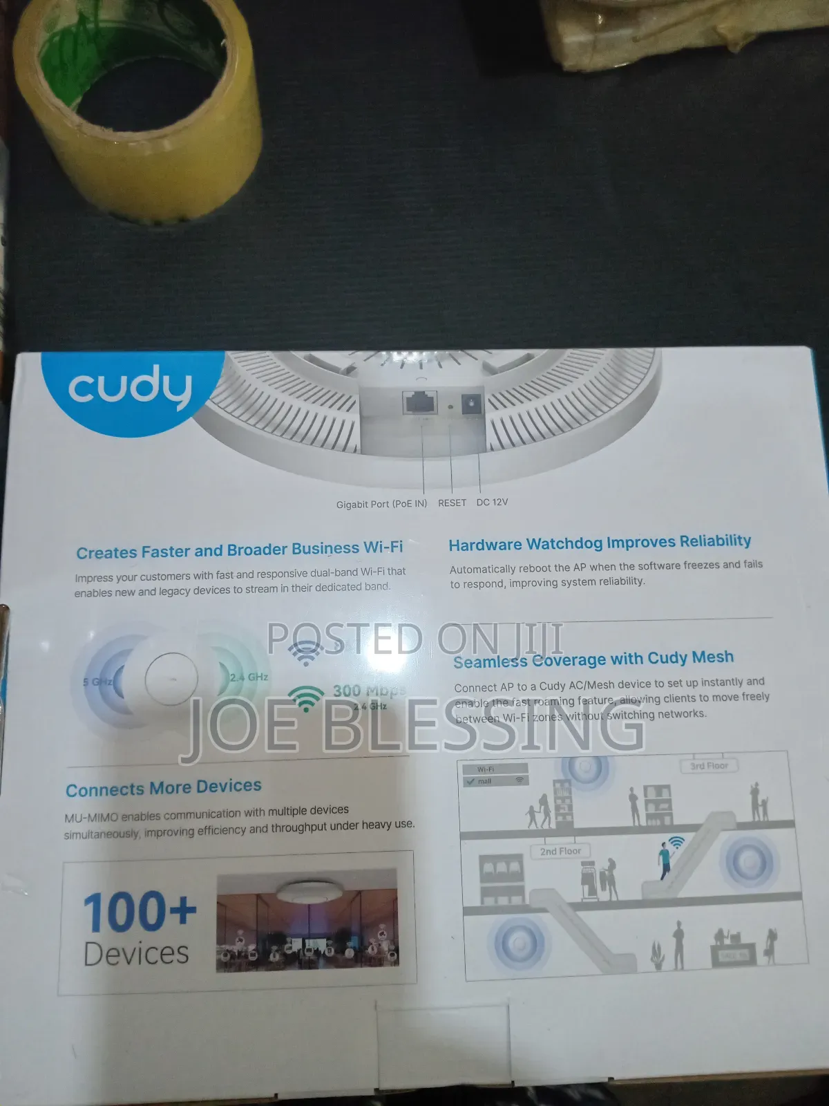 Cudy Ac 1200 Gigabit Celling Mount Access Point