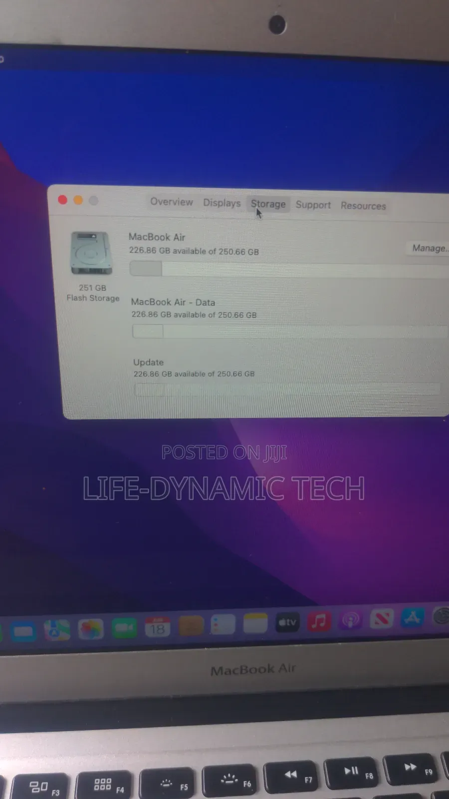 Laptop Apple MacBook Air 2015 4GB Intel Core i5 SSD 256GB