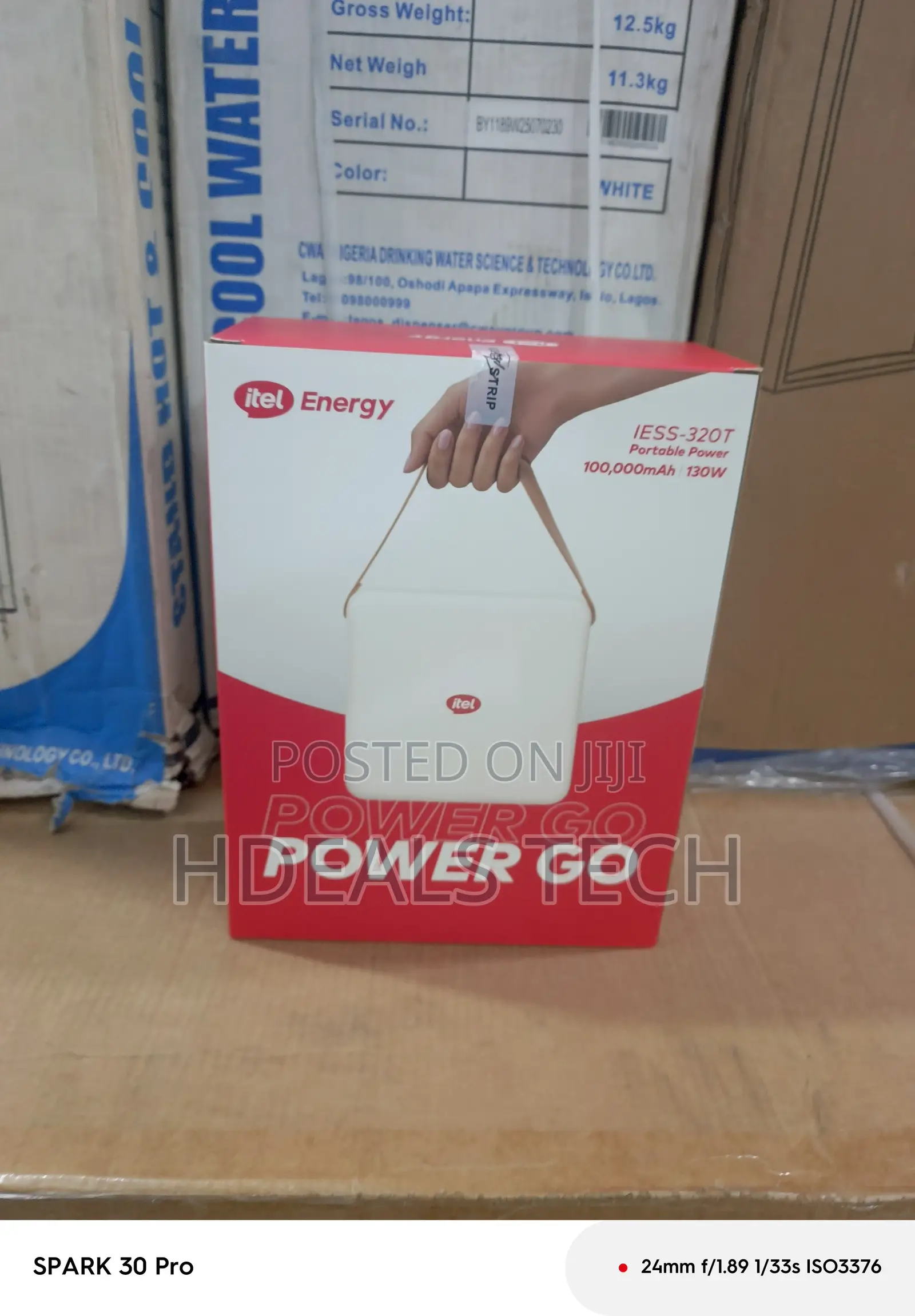 Itel Power Go Power Bank –Reliable Backup for Android iPhone Devices