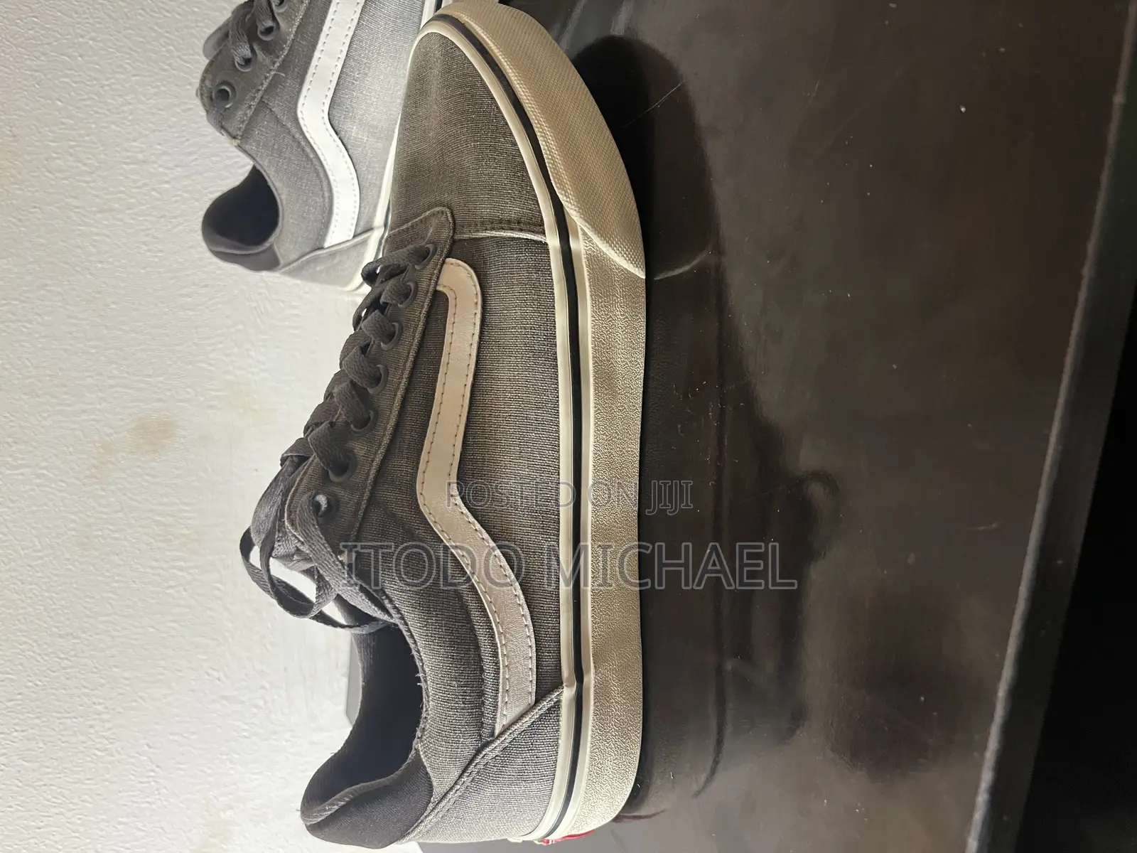 Grey Vans Shoe