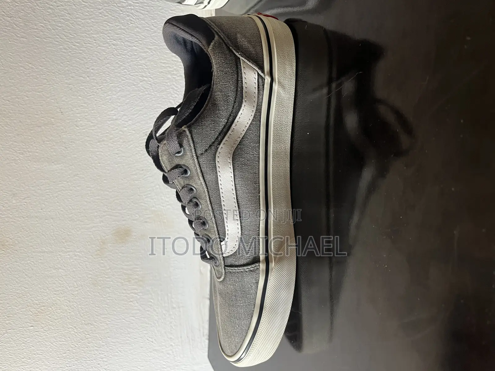 Grey Vans Shoe