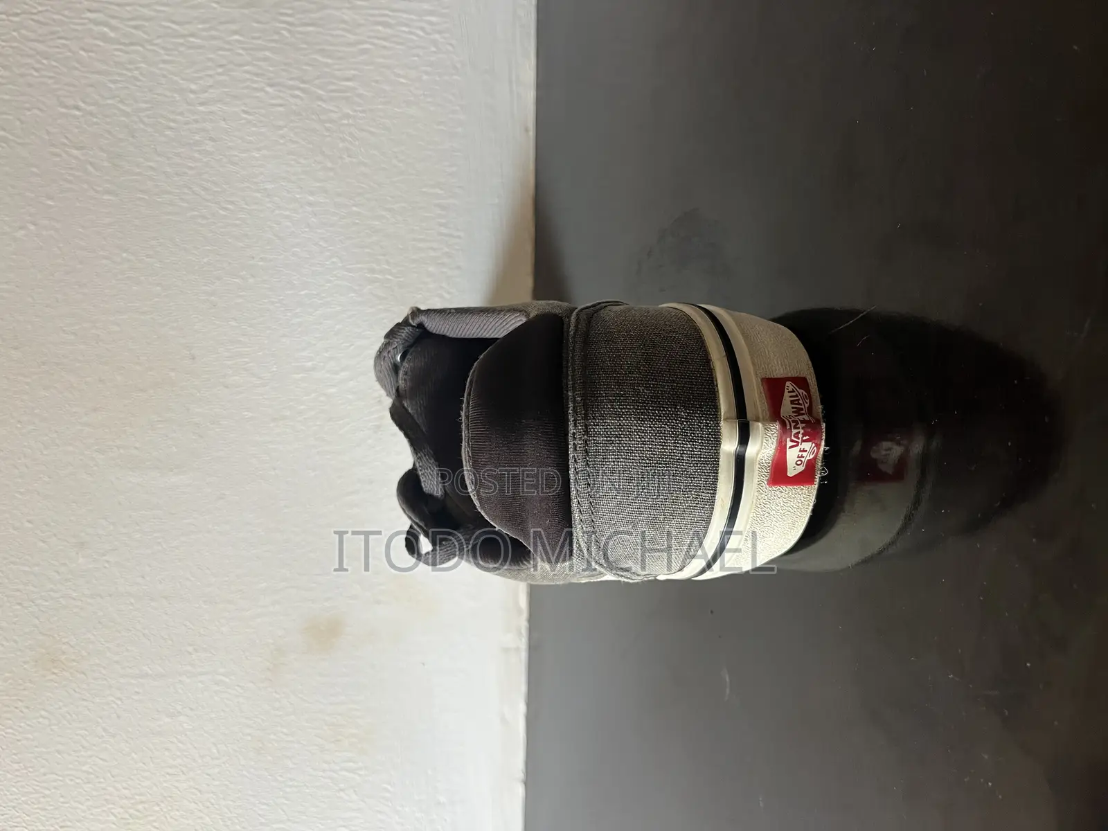 Grey Vans Shoe