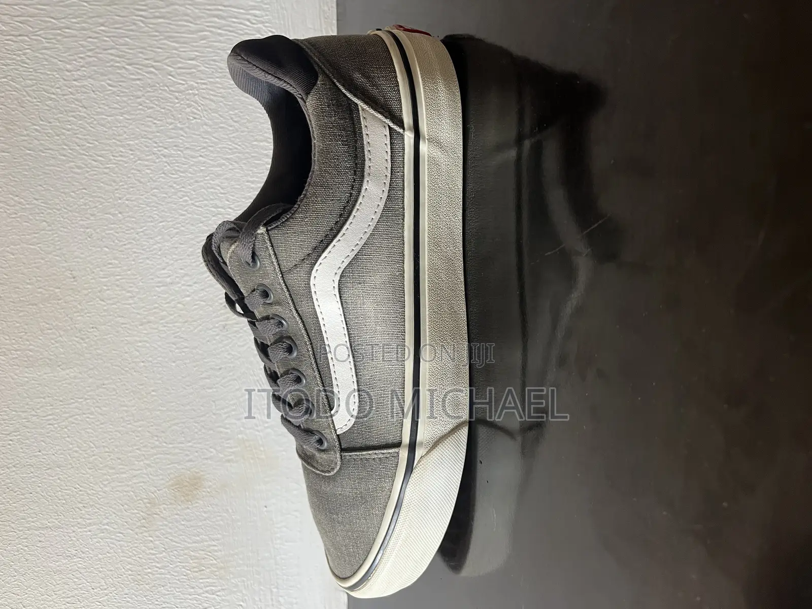 Grey Vans Shoe