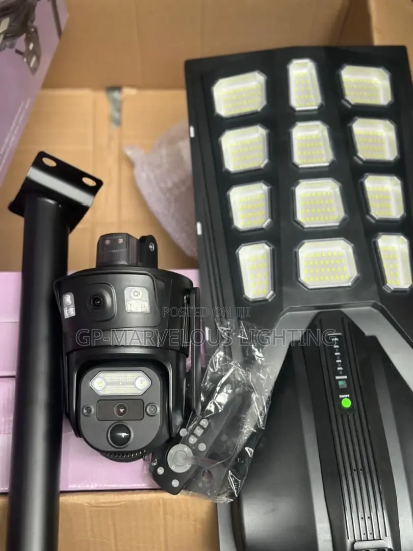 Ubox Camera 380 View 1200w Solar Street Light Super Brightness