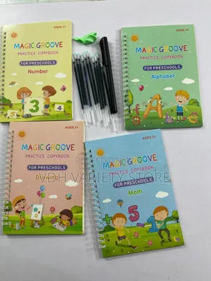 Magic 4in1 Copy Books for Children