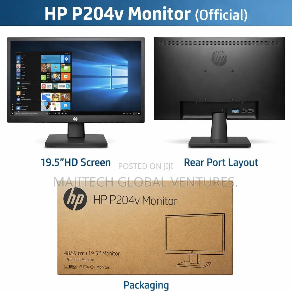 Hp P204v Monitor