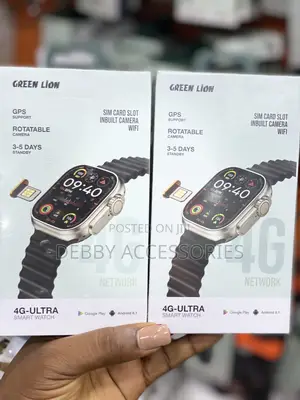 Green Lion 4g Ultra Smartwatch With Simcard Slot