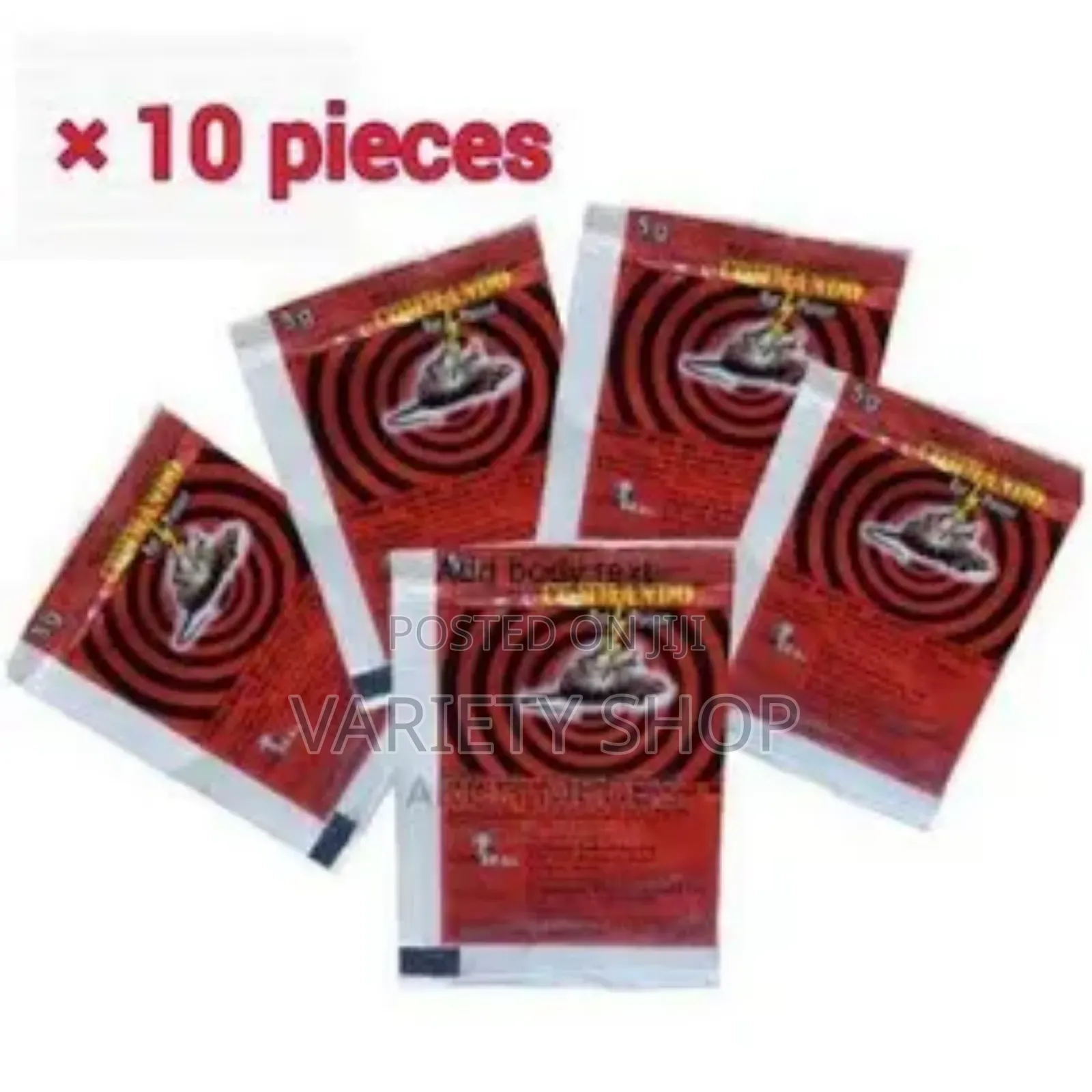 Commando Kill and Dry Rat Poison Rodenticide - 5g - 10pieces