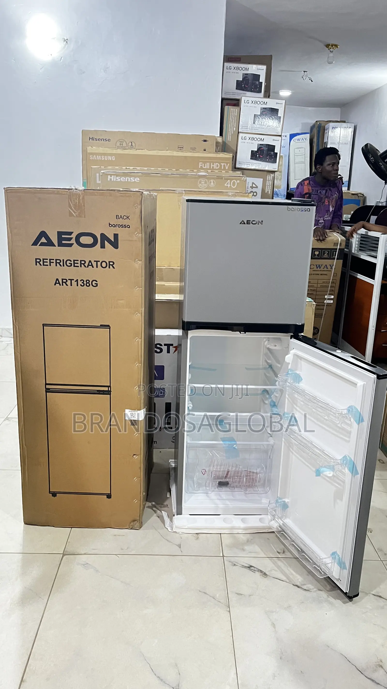 Aeon 138l Power Optimized Double Door Fridge Art-138g