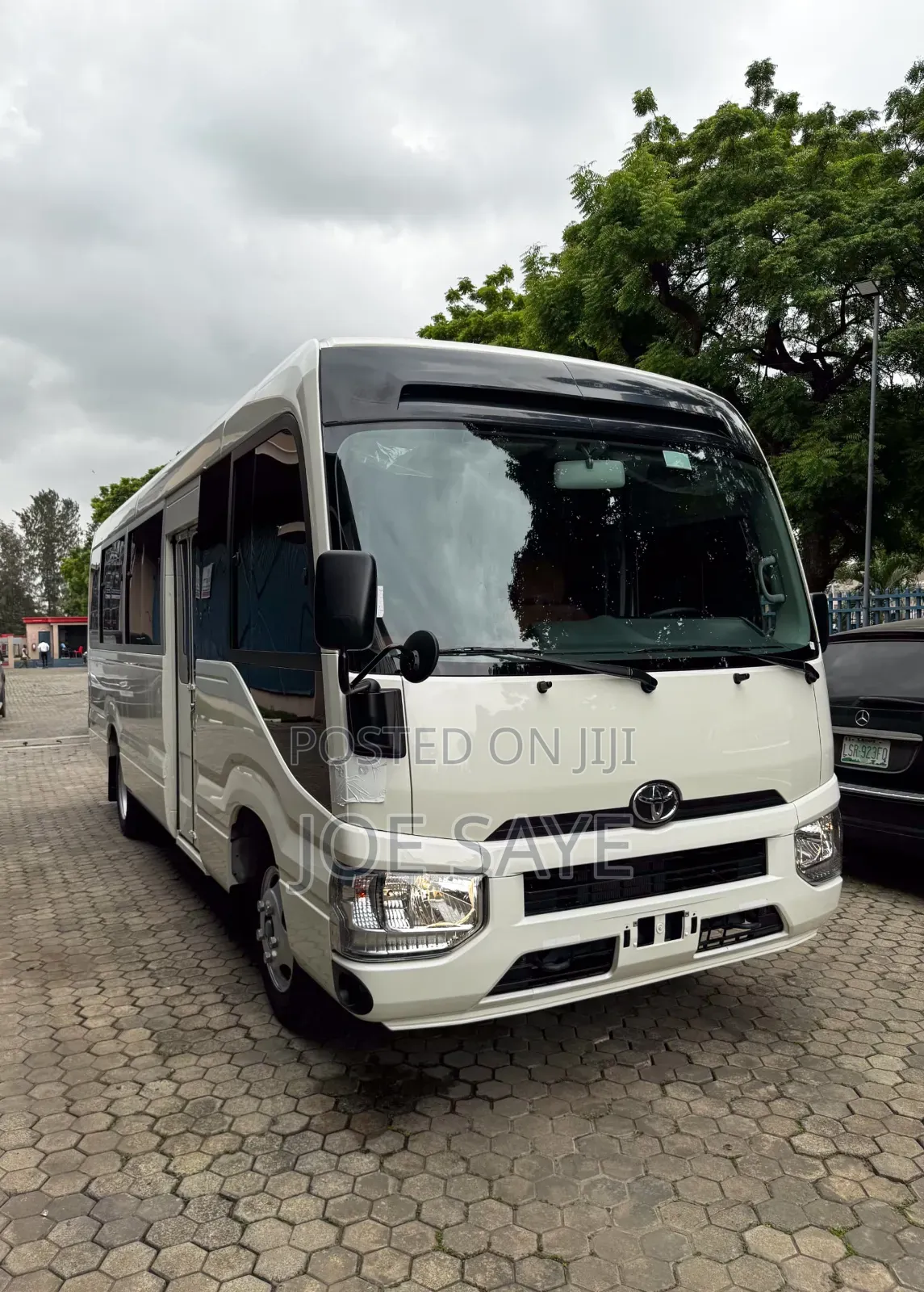 New Toyota Coaster 2025 White