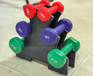 1kg Pair Aerobic Dumbbells – Light Home Fitness Weights