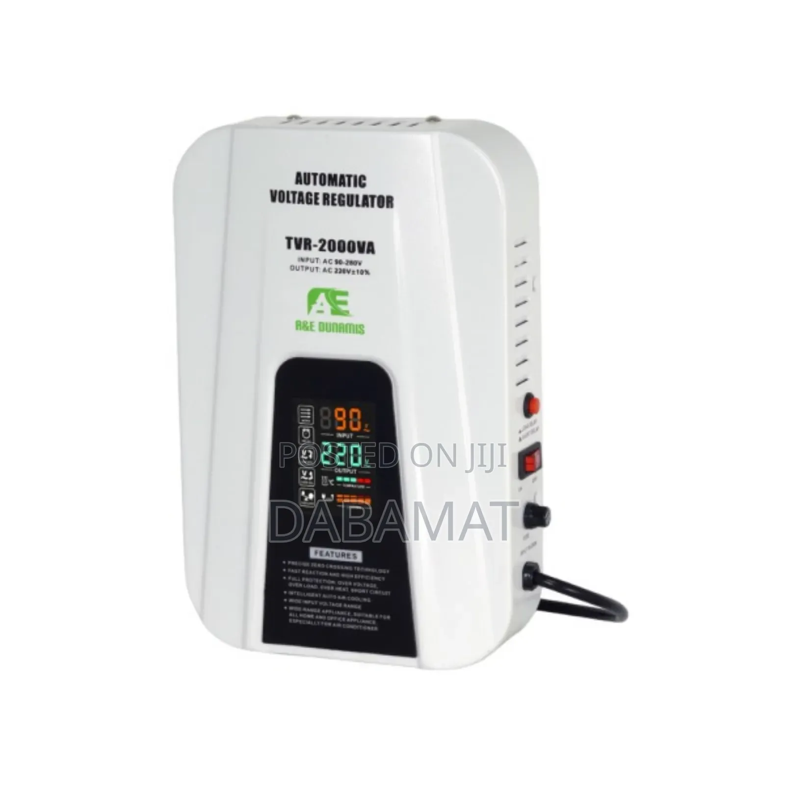 A E 2000va (2ka) Relay Automatic Voltage Regulator