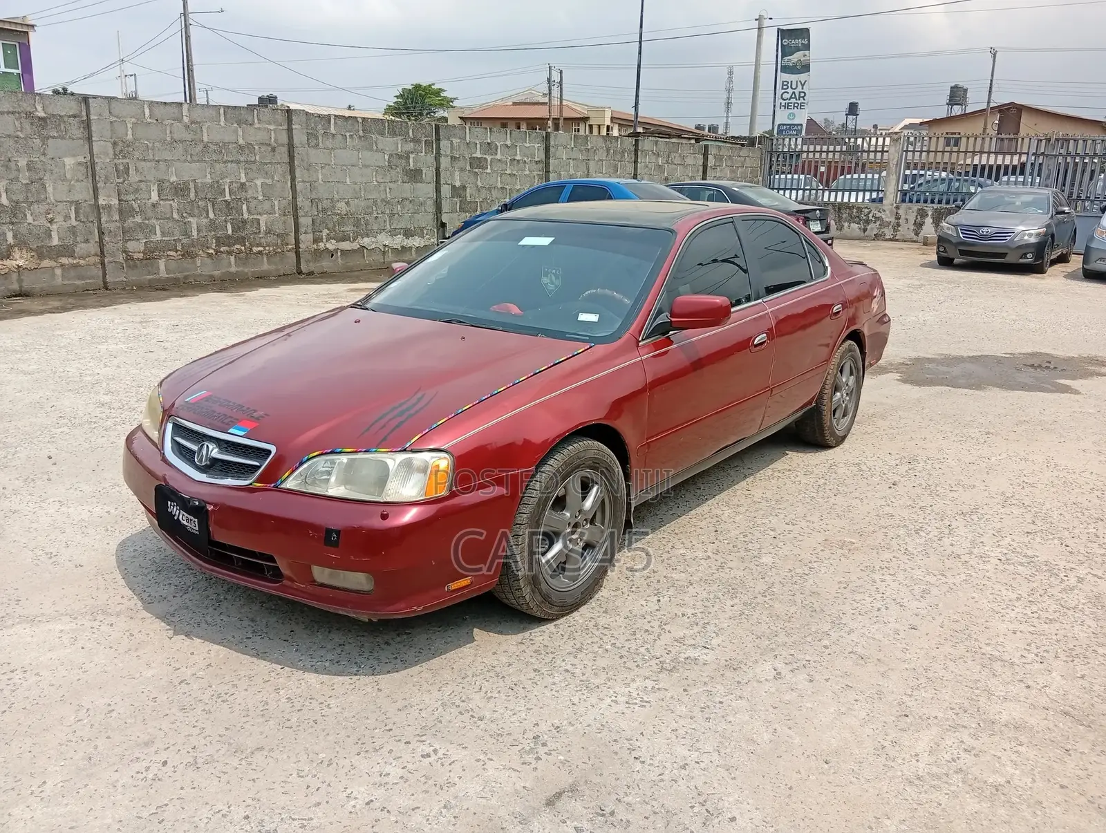 Acura TL 3.2 FWD 2001 Red