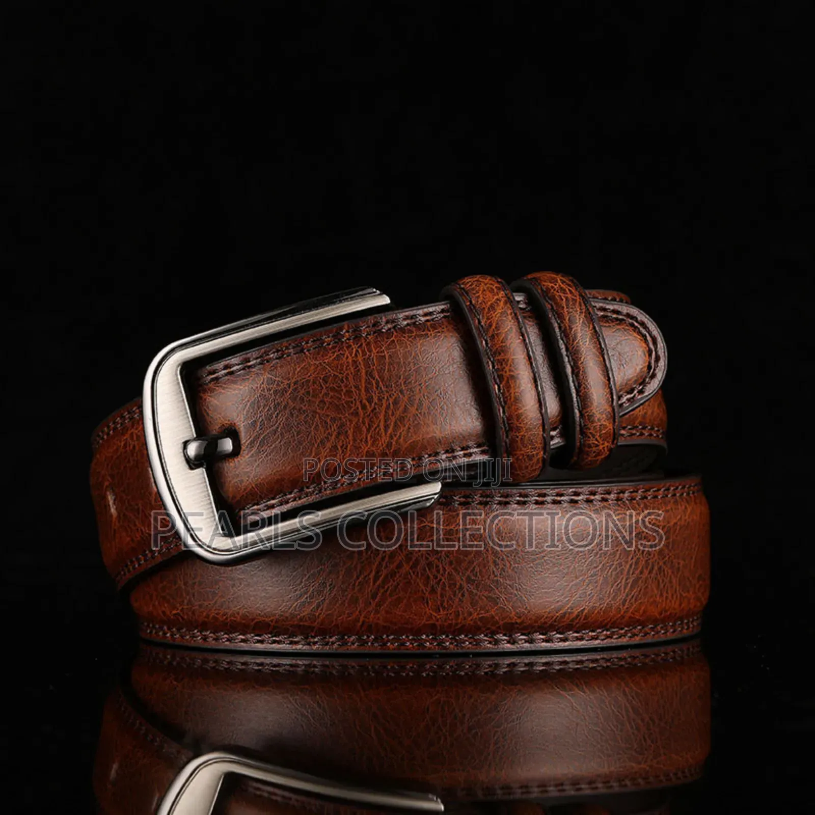 High Quality Leather Brown Belt