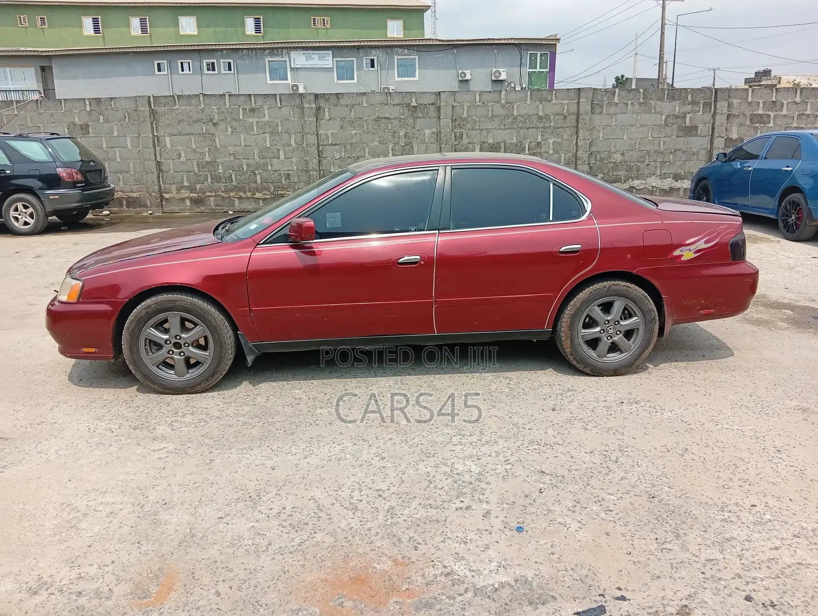 Acura TL 3.2 FWD 2001 Red