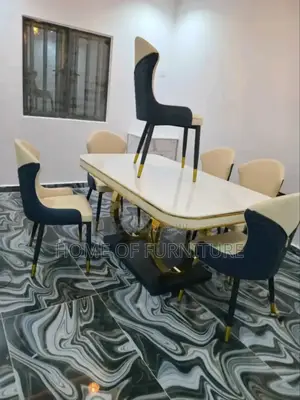 6-Seater Dining Set – Complete Dining Table With 6 Chairs –