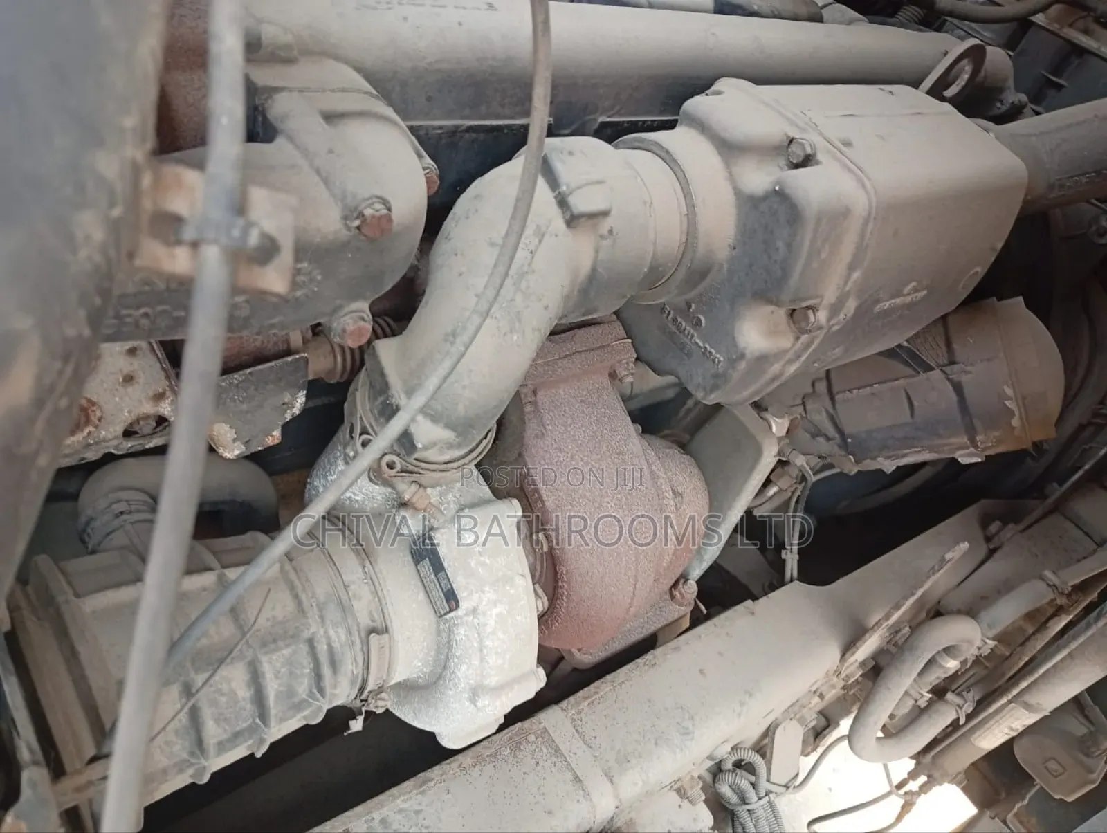 Man Tga 6 Tyres Truck Head Manual Injector