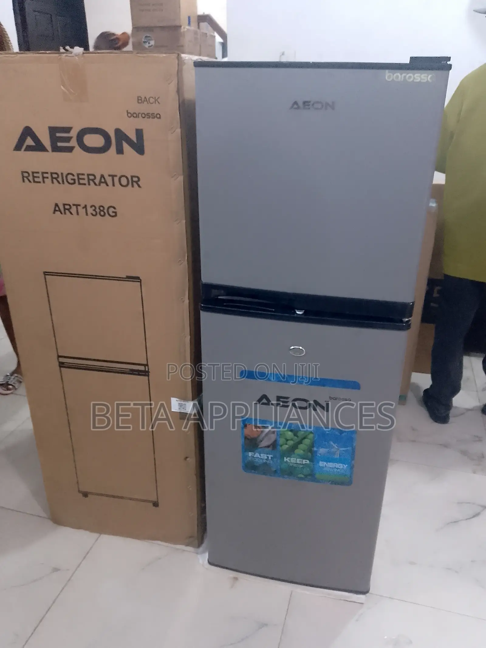 Aeon Art138g 138l Single Door Fridge