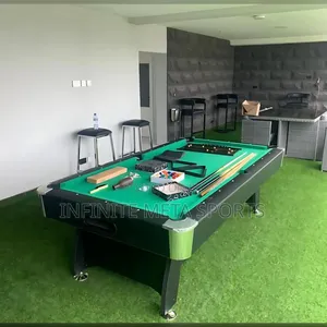 7ft Foreign Snooker Table With Double Accessories
