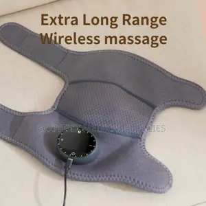 Wireless Knee Massager With Dual Vibration and Heat Therapy