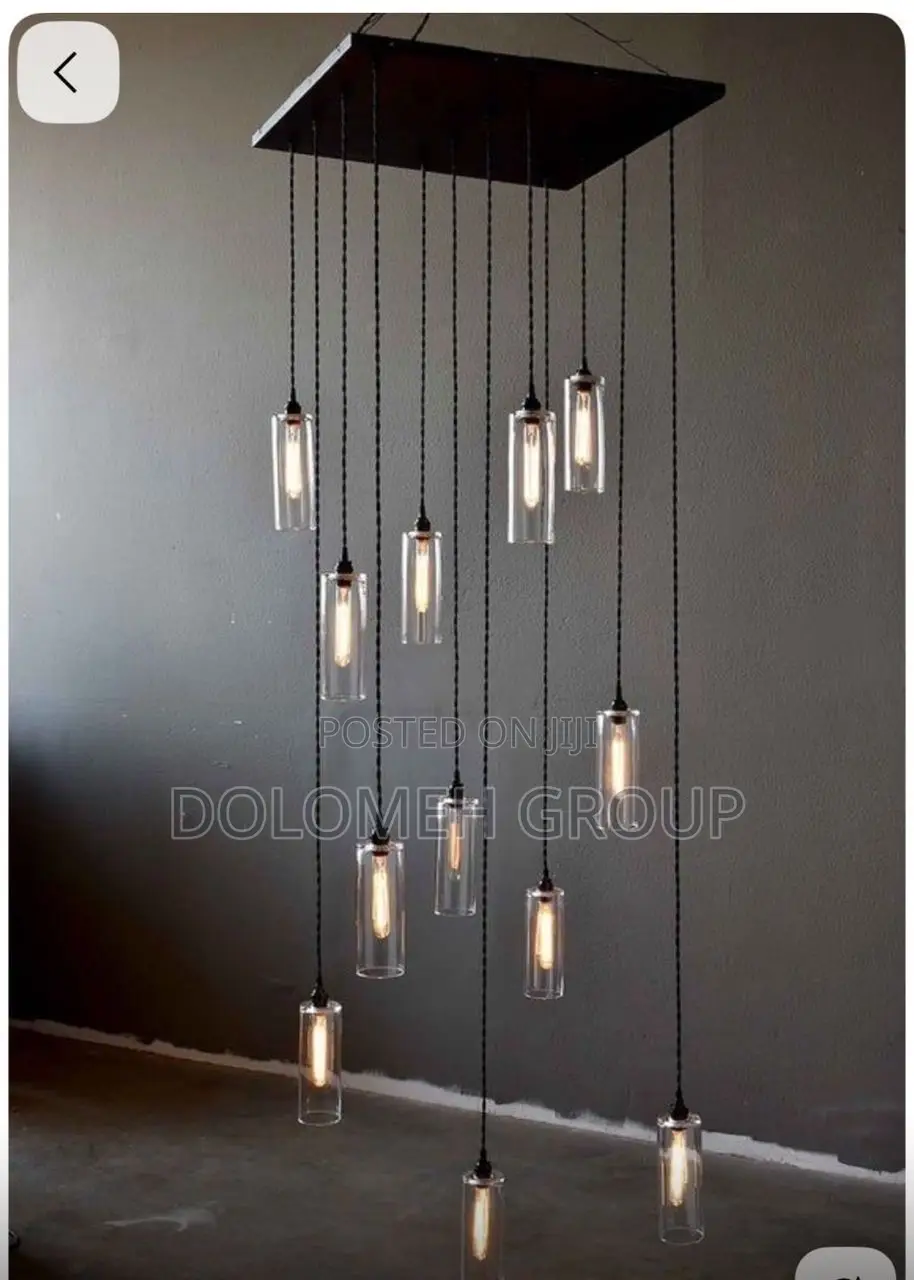 Big Square Nordic Chandelier