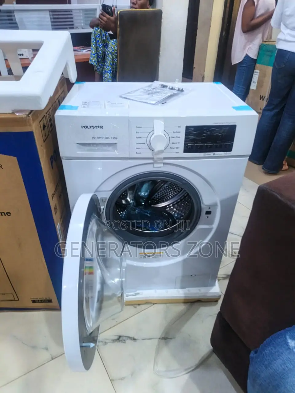 Polystar 7kg Front Entry Washing Machine