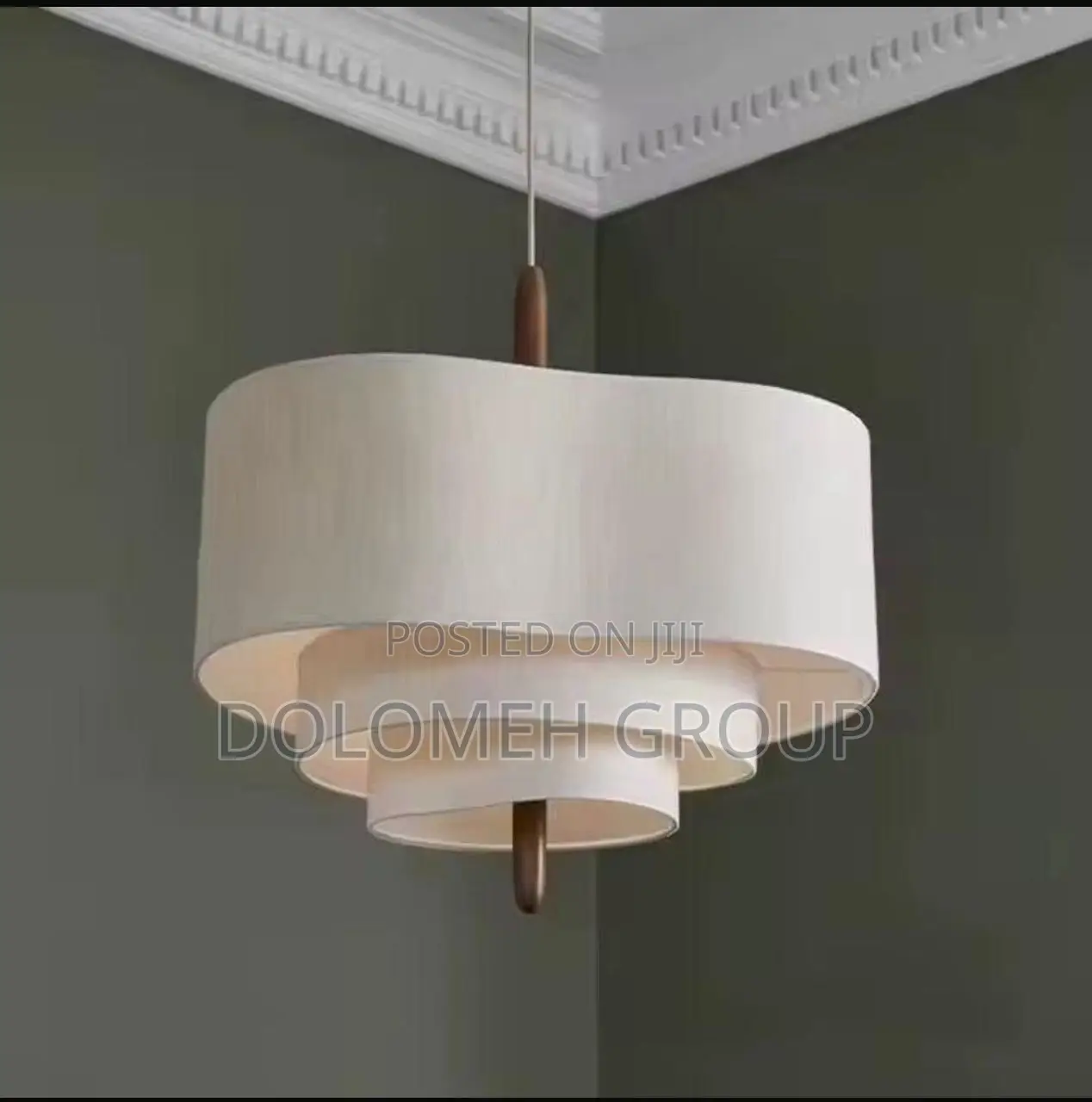 Resin Fibre 3 Layer Chandelier