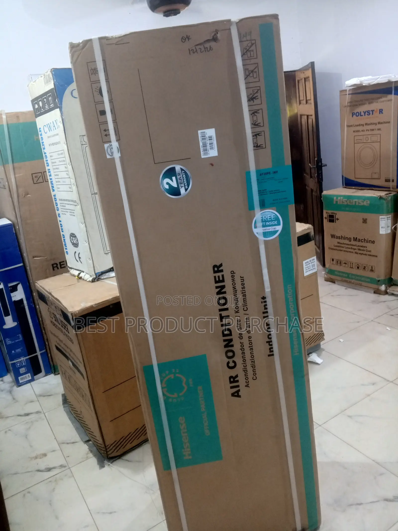 2hp Hisense Inverter Standing Ac - Gold Fin Technology
