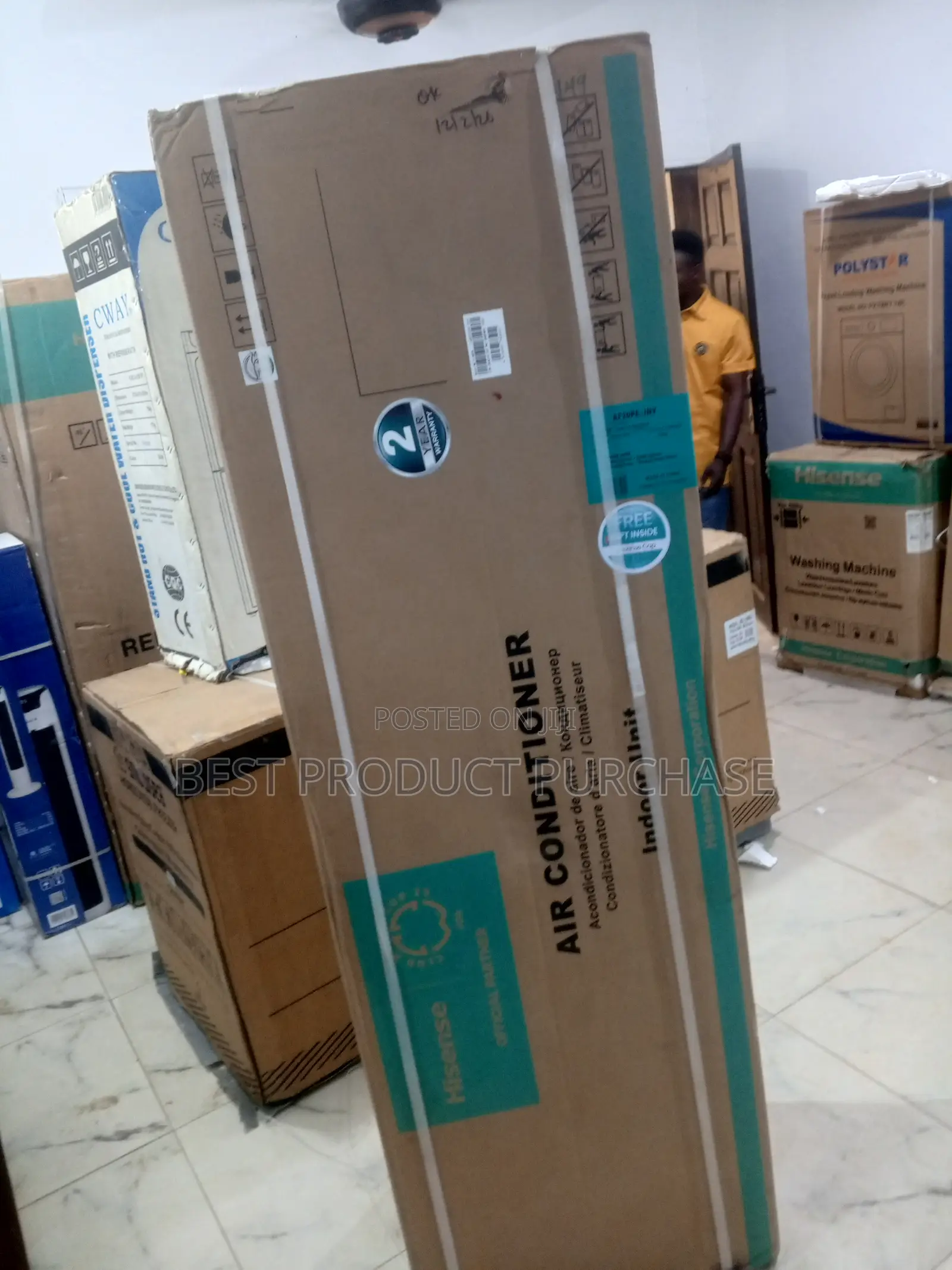 High-Speed Cooling Hisense 2 Ton Standing Inverter Ac