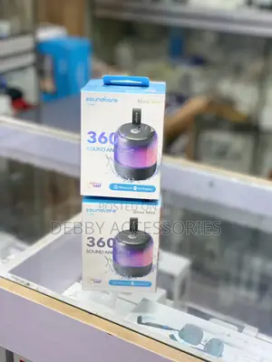 Anker Soundcore Glow Mini Portable Bluetooth Speaker.