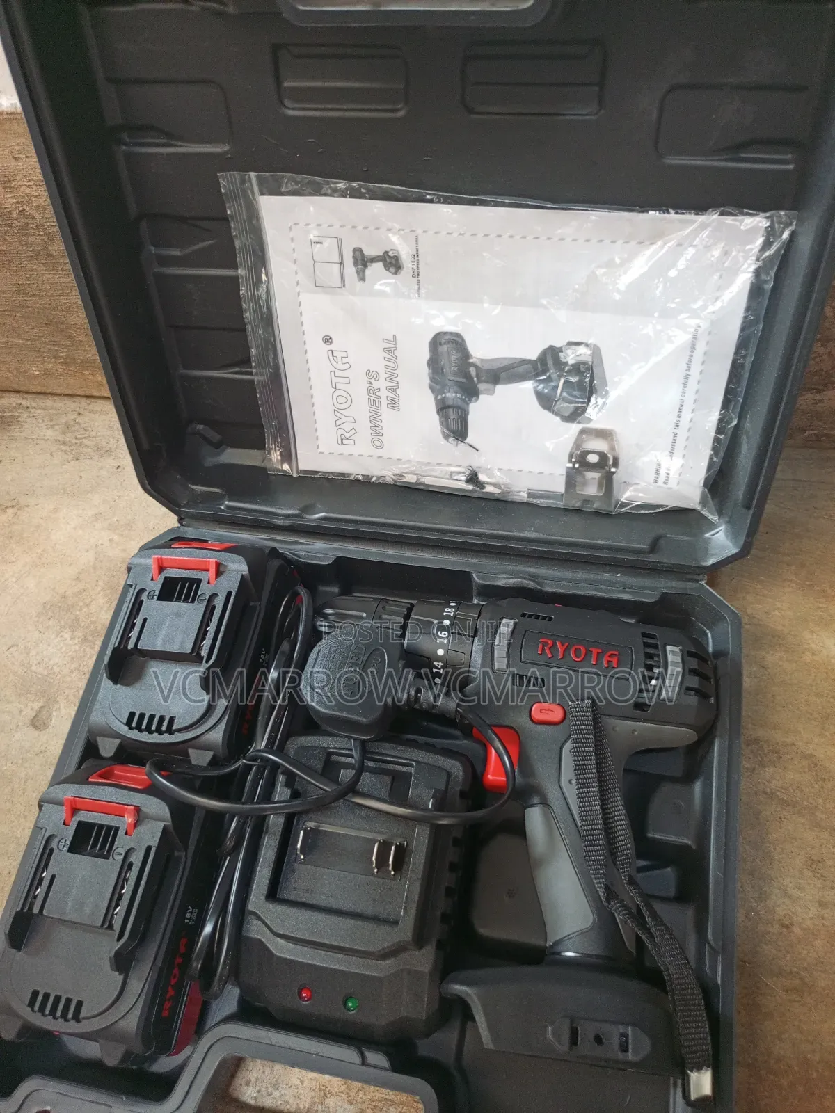 Ryota Cordless Electric Drill Set