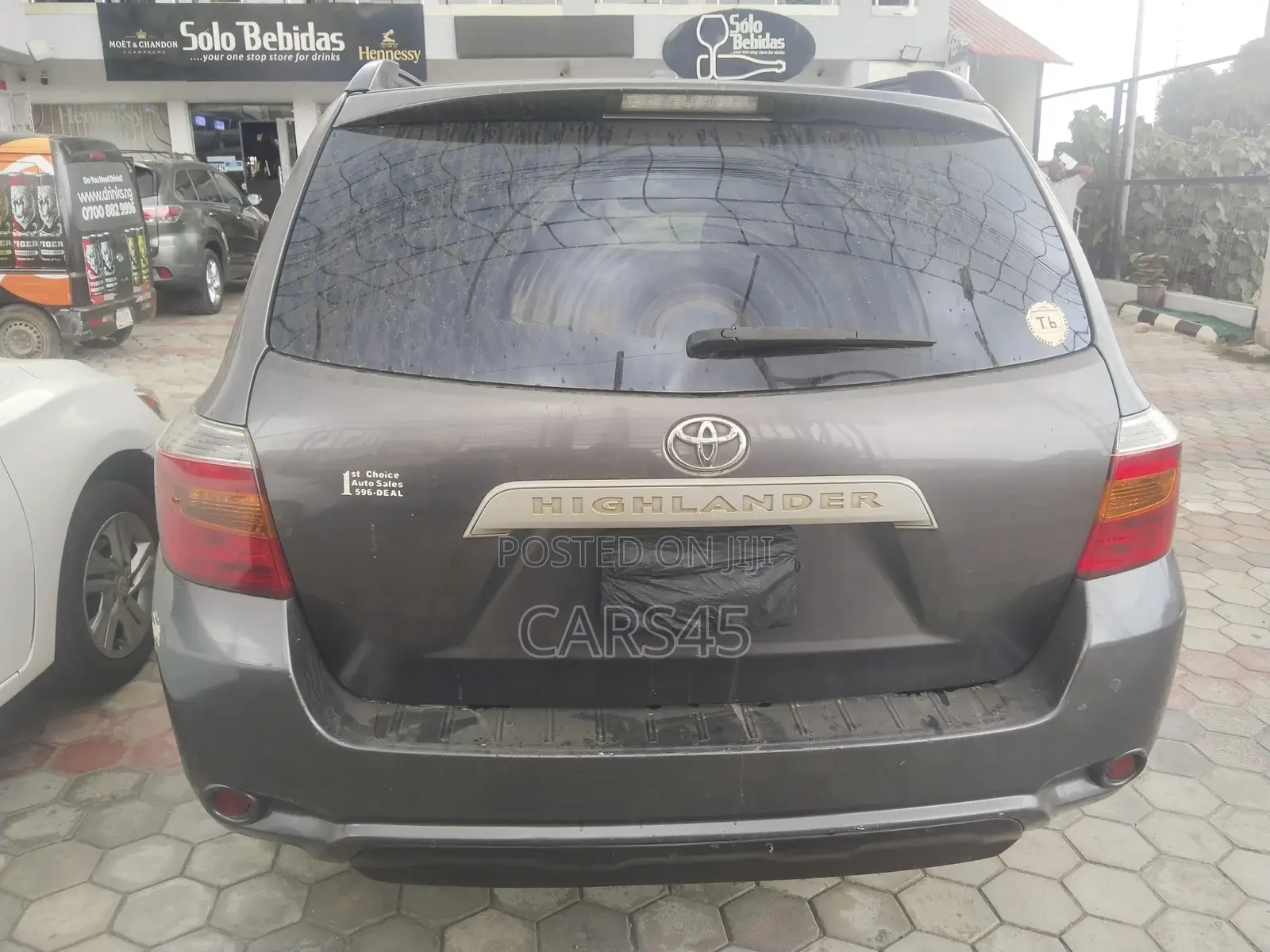 Toyota Highlander 2010 Gray